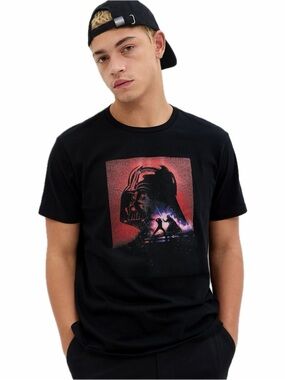 STAR WARS X GAP Darth Vader Return of the Jedi Graphic Tee Sz M 100% Cotton